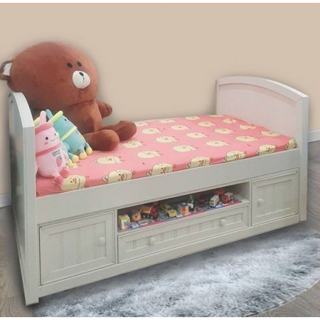 Ellory Twin Storage Bed : Giường Ngủ Có Ngăn Kéo Lưu Trữ - 1m 